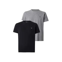 Emporio Armani Majica siva/črna