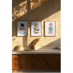 Wallity Slika 3Dartsoho109, 3 dela, 33 x 48 cm