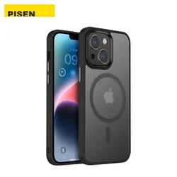 Pisen Maska za mobilni telefon iPhone 14, Crna