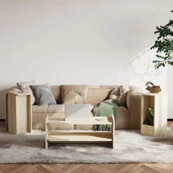 Hanah Home set klub stolova Amon, travertin