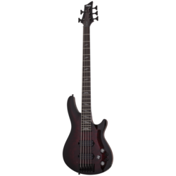 Schecter Omen Elite 5 Bass Black Cherry Burst 2621