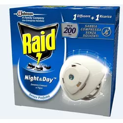 Raid Električni aparat protiv insekata i baza Night&Day