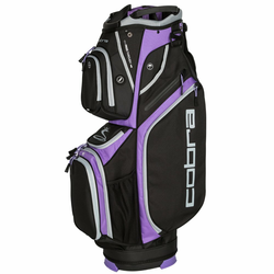 Cobra Ultralight Cart Bag Black-Dahlia Purple