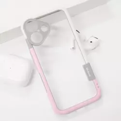 Maska Wolmtt Bumper za iPhone 16 pink