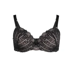 Dorina Nedrček CELINE LIGHT PADDED DEMI, črna