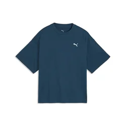 PUMA Essentials Oversized Tee Youth, Shop, Midnight Petrol, 9-10Y