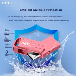 Geil USB Flash memorija, 128GB, USB 3.1, Type C