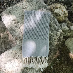 Lessentiel Maison Peškir za plažu 60x110cm Antracit