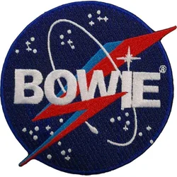 David Bowie NASA Našitek za šivanje 90 x 90 mm