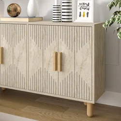 Hanah Home Konzola Roger, 120x73,6x29,6 cm, Pesak