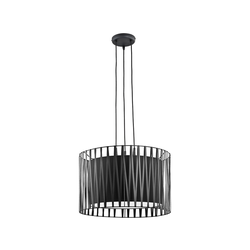 Luster na sajli HARMONY CRNI 3xE27/60W/230V