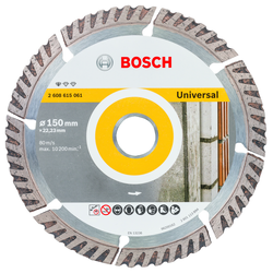 Bosch dijamantska rezna ploča 150 x 22.23 x 2.4 x 10 mm Standard for Universal 2608615061