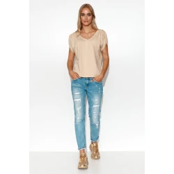 Makadamia Womans Blouse M774