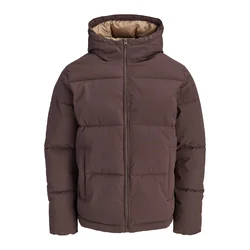 JACK & JONES Zimska jakna JJGALAXY čokolada