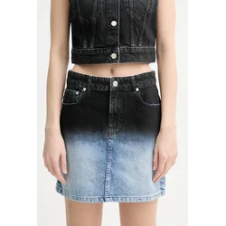 Bombažno krilo iz jeansa Moschino Jeans