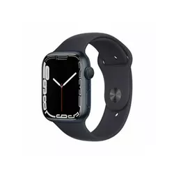 Apple Watch Series 7 GPS + Cellular 45mm, noćno crni sportski remen