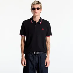 Majice FRED PERRY Twin Tipped Fred Perry Shirt Black 42