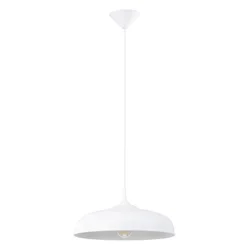 Sollux SL.1329 - Luster na sajli GINA 1xE27/15W/230V, O 38 cm, bela