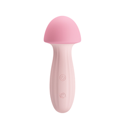 PRETTY LOVE Masažer za klitoris Mushroom, 12 funkcija, Roze