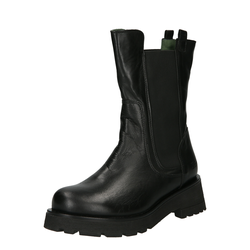 FELMINI FALLING IN LOVE Women's Nadir Mid Calf Boot, Black/White, 7.5 UK