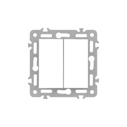 Nova lestenčno stikalo 10A 250V brez okvirja 105 bela