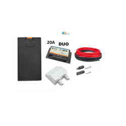 Fleksibilni Solarni komplet za avtodom 200W DUO