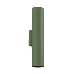 Sollux SL.1488 - Zidna svetiljka LAGOS 2xGU10/10W/230V zelena