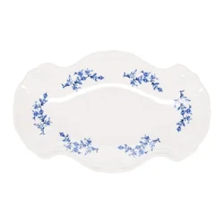 Servirni porcelanast pladenj o 16 cm Retro – BonBistro
