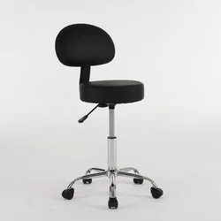 Pomoćna kozmetička stolica sa naslonom MP009 - Black