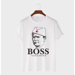 MAFIMI Majica Yugo Boss, Bela