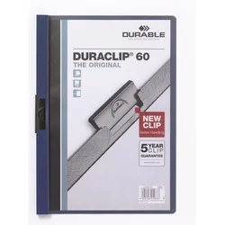 DURABLE mapa DURACLIP A4 60 (2209) 25 kosov Temno modra