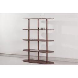 Venture Design Knižna omara Moln 105x30x140 cm rjava