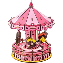 Čarolijashop 3d drvene puzzle - VRTEŠKA ( 765)