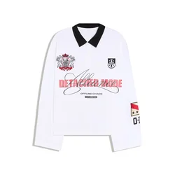 Bershka Majica rdeča/črna/bela