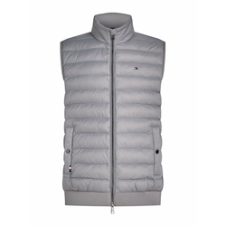 TOMMY HILFIGER Brezrokavnik siva