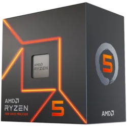 AMD CPU Desktop Ryzen 5 6C/12T 7500 (5.0GHz,38MB,65W,AM5) box