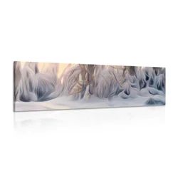 Slika zamrznjena drevesna debla - 135x45