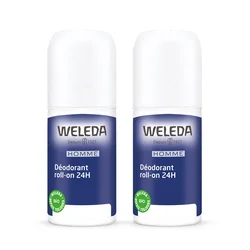 Weleda Deodorant for Men Roll On 24h 2x50ml