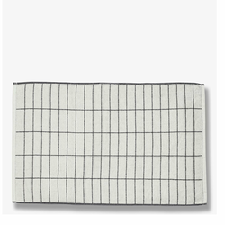 Bela kopalniška preproga 50x80 cm Tile Stone – Mette Ditmer Denmark
