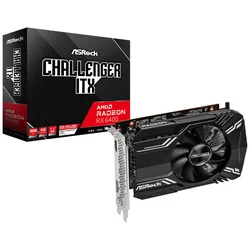 ASROCK Grafička kartica AMD Radeon VGARX6400 Challenger ITX 4G crna