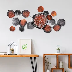 Wallity Zidna dekoracija Nenuharps 2, 125x62x4 cm, Šarena