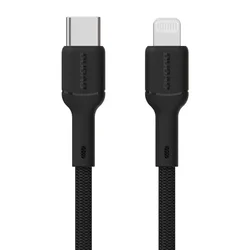 DUDAO Kabel USB-C - iPhone Lightning 30W 2 m - črn