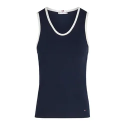 TOMMY HILFIGER Top mornarska/bela