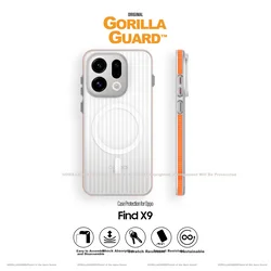 Xingqiu Maska za mobilni telefon Find X9, Bela