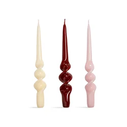 Komplet sveč &k amsterdam alpha reds set 3-pack