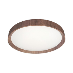 LED plafonsko svetlo FOREST LED/24W/230V prečnik 39 cm braon