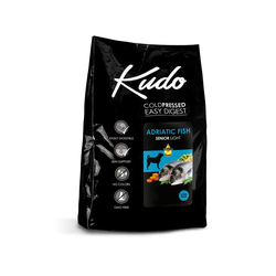 Kudo Low Grain hrana za pse - Adriatic Fish Senior Light 12kg