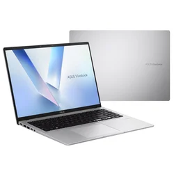 Asus Laptop Vivobook 16 X1607QA-MB006W, 16 WUXGA, Snapdragon X X1 26 100 Processor, 16GB, SSD, 512GB, Win11 Home, Srebrni