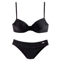 LASCANA Bikini, črna