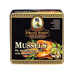 Franz Josef Kaiser Dagnje u suncokretovom ulju s okusom dima 80 g
